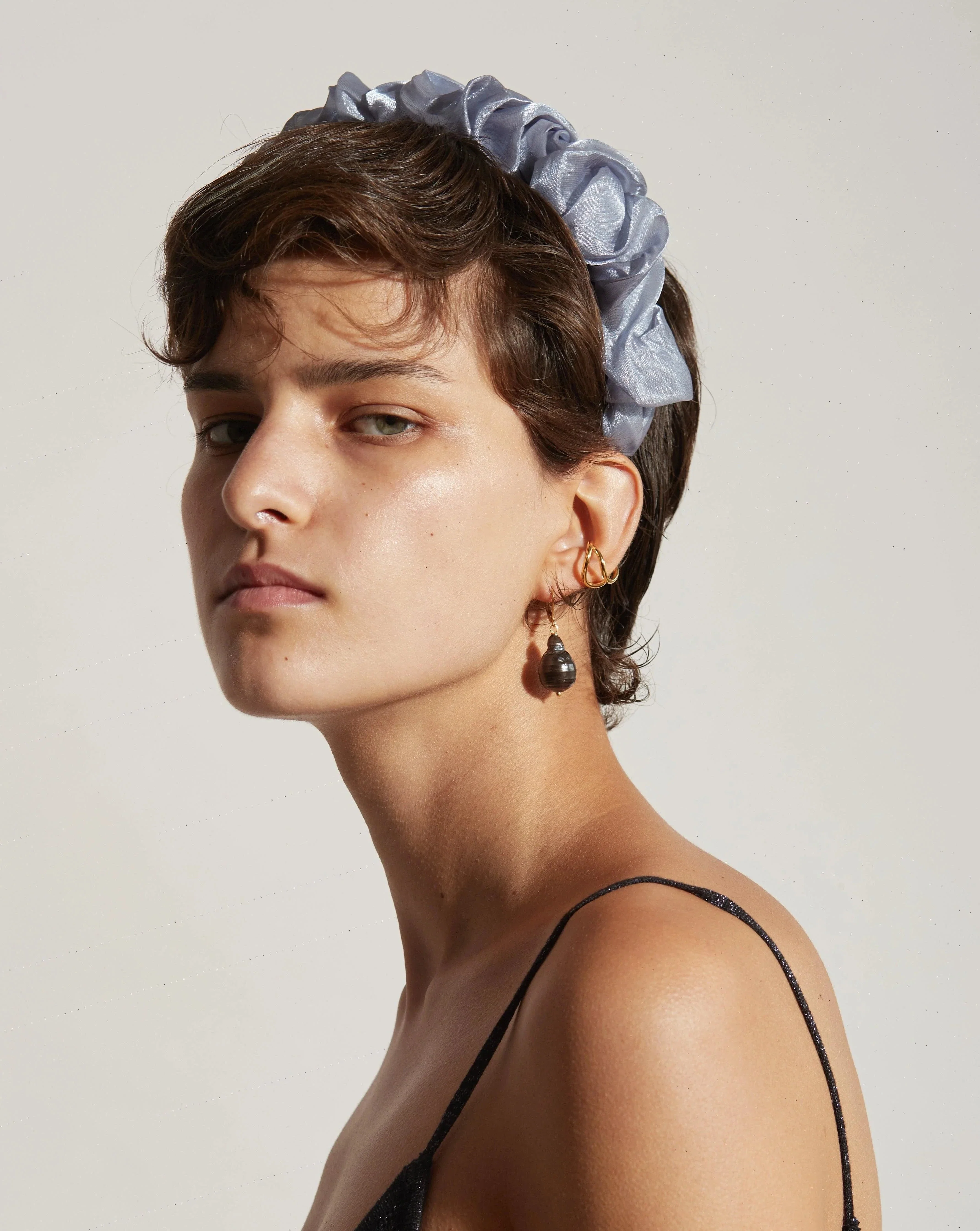 Organza Ruffled Headband - Image 2