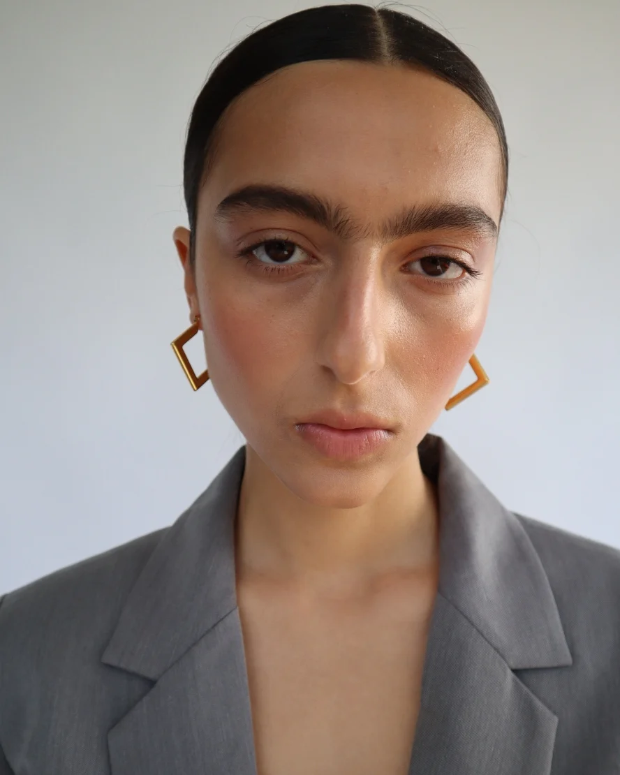 Patrick Earrings in Gold - Image 3