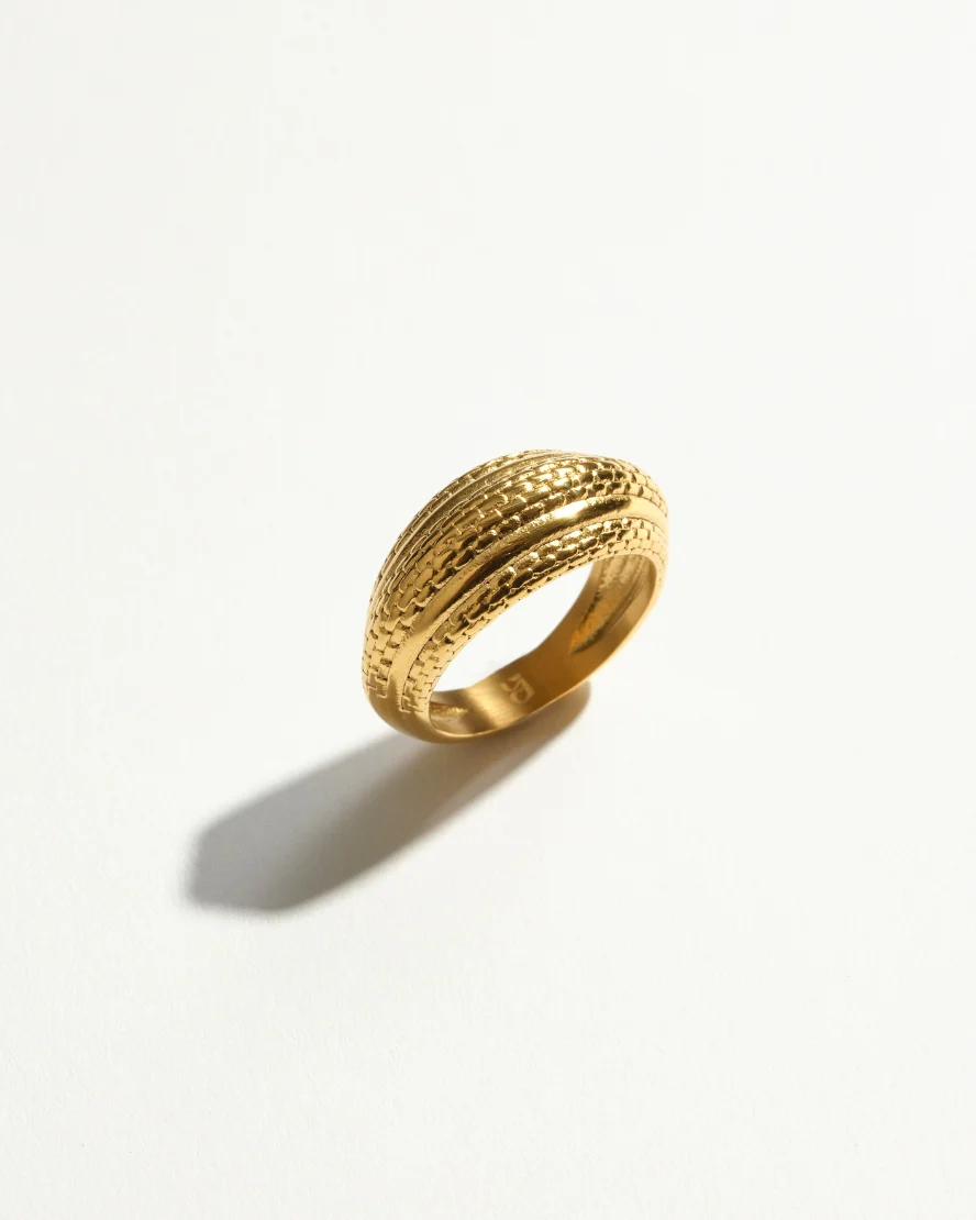 Peony Ring Gold - Image 3
