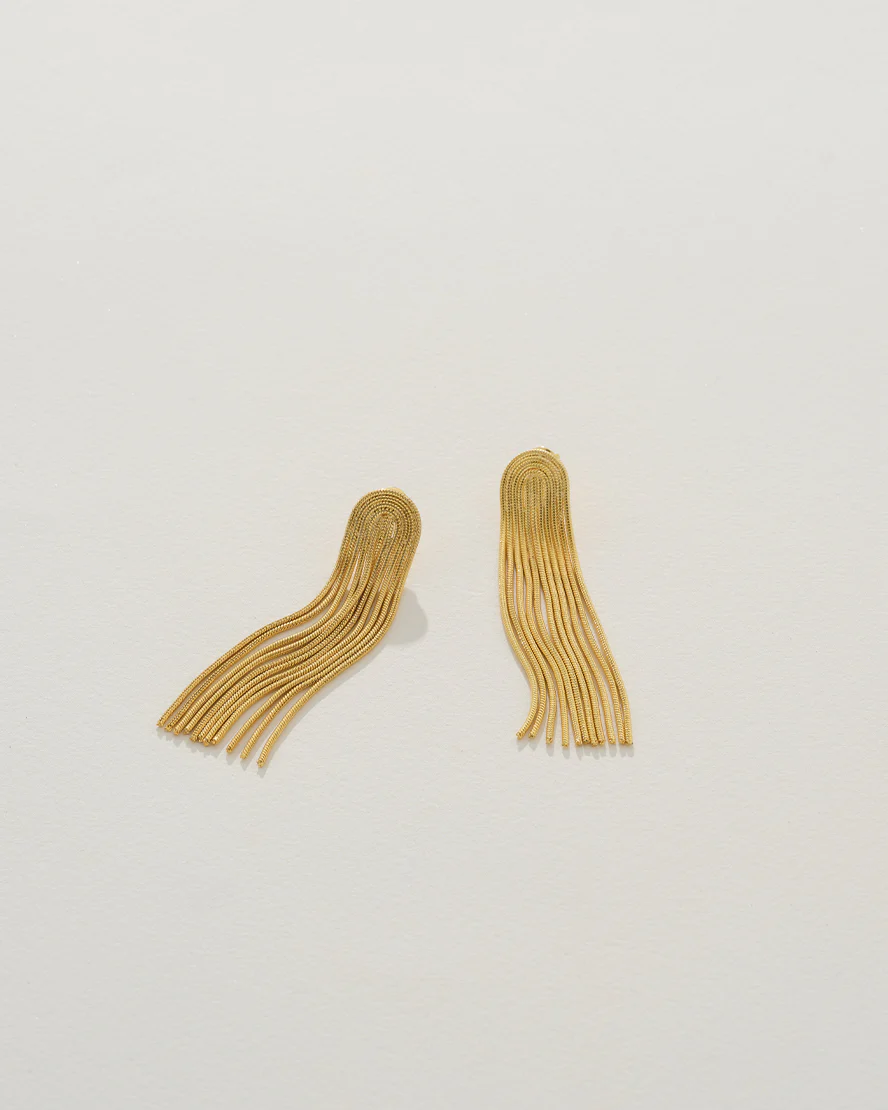 Priya Earrings in Gold