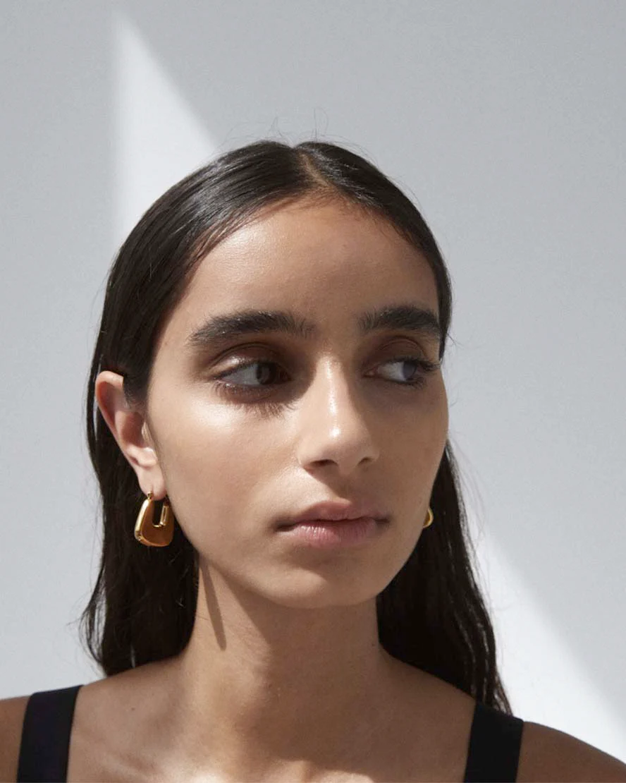 Raegen Earrings in Gold - Image 3