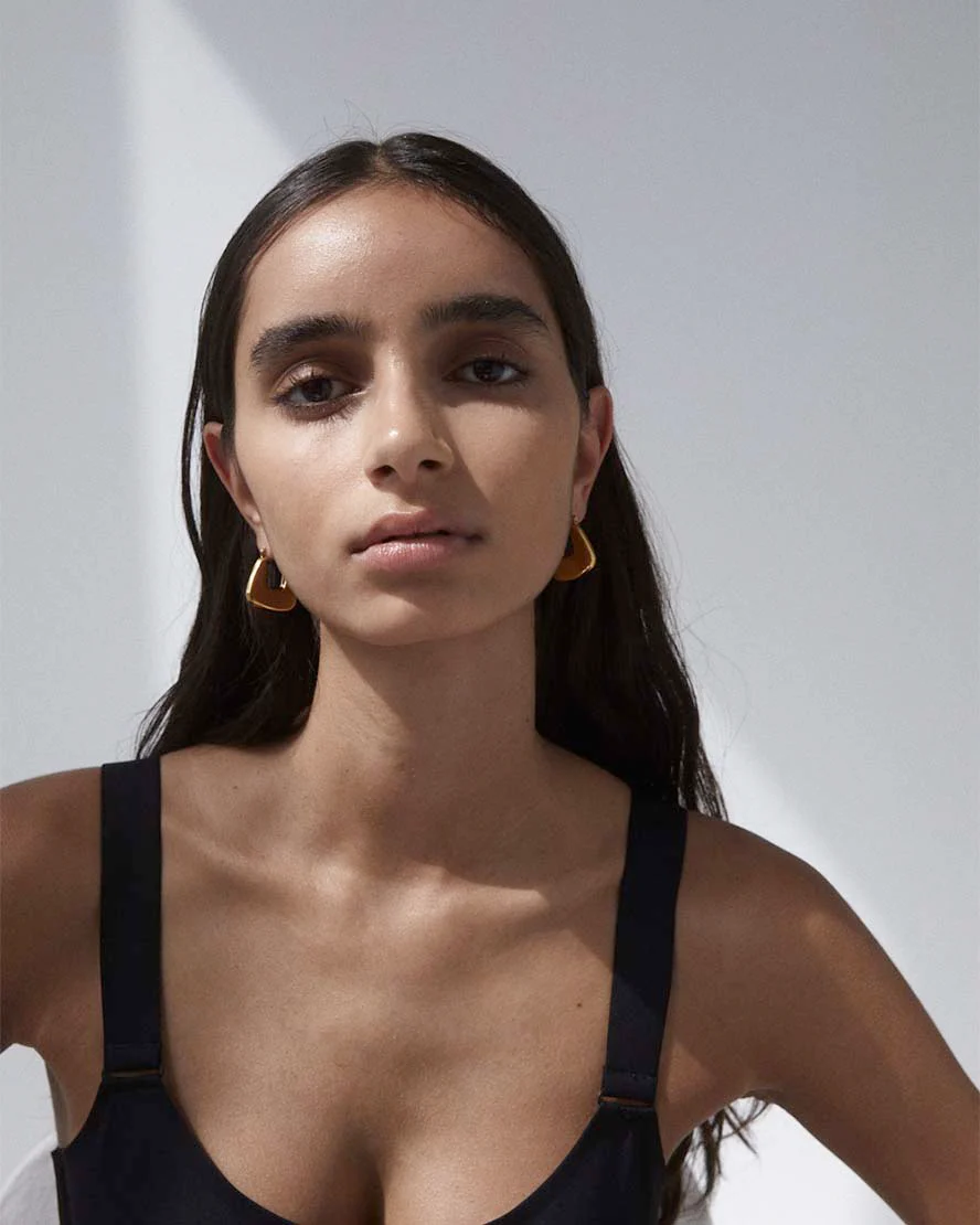 Raegen Earrings in Gold - Image 6