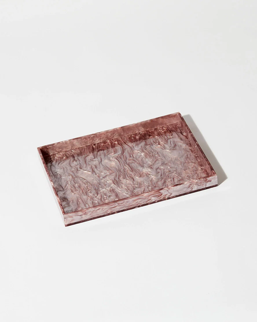 Rectangle Tray Plum