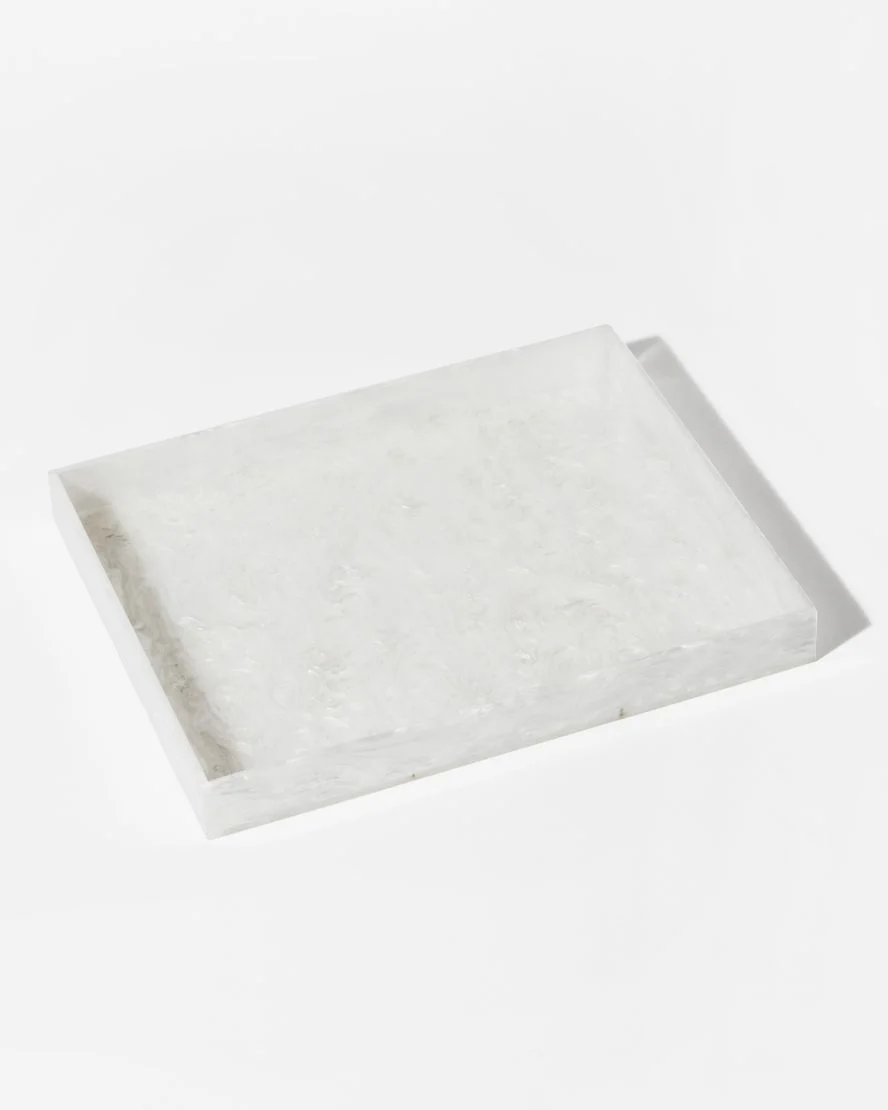Rectangle Tray White - Image 2