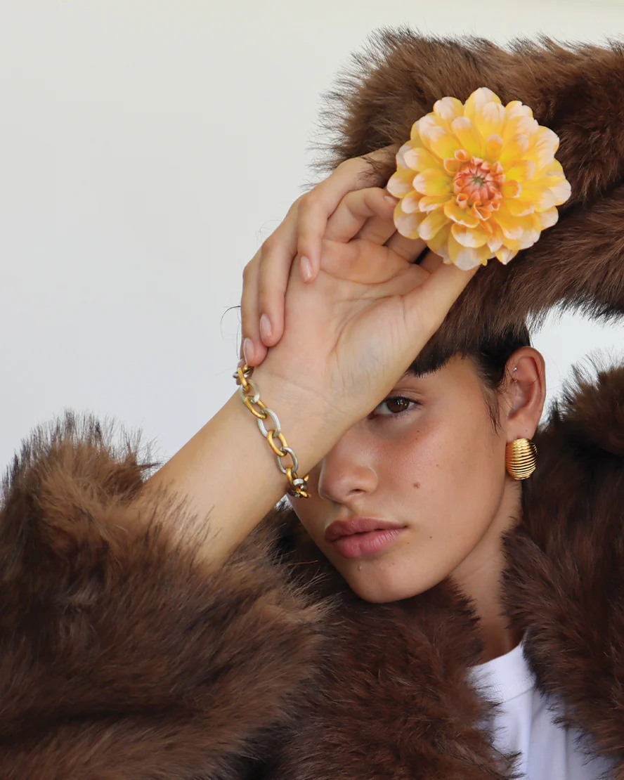 Renata Bracelet in Gold & Silver - Image 3