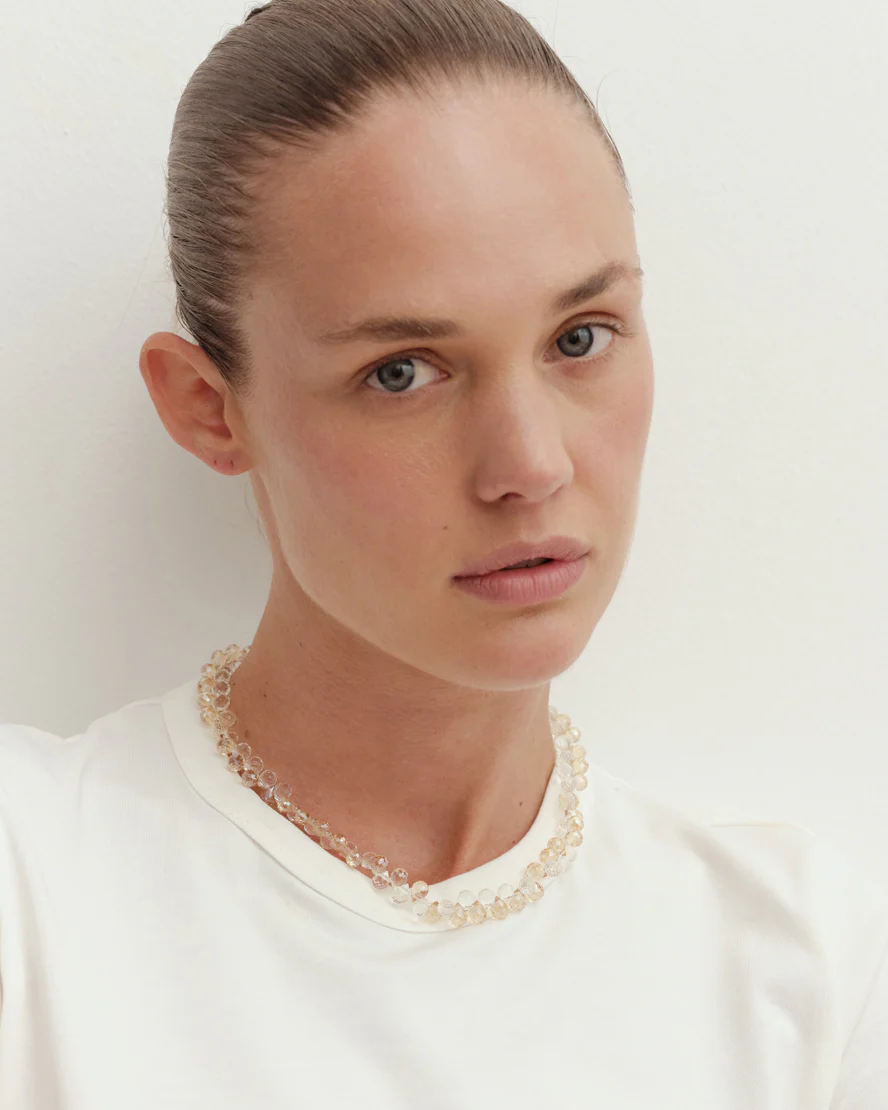 Saphira Necklace Clear - Image 2