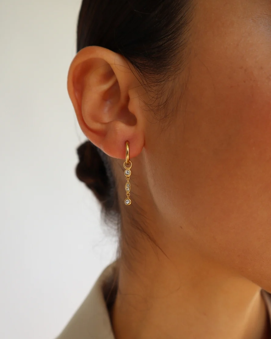 Sharise Earrings in Gold - Image 2