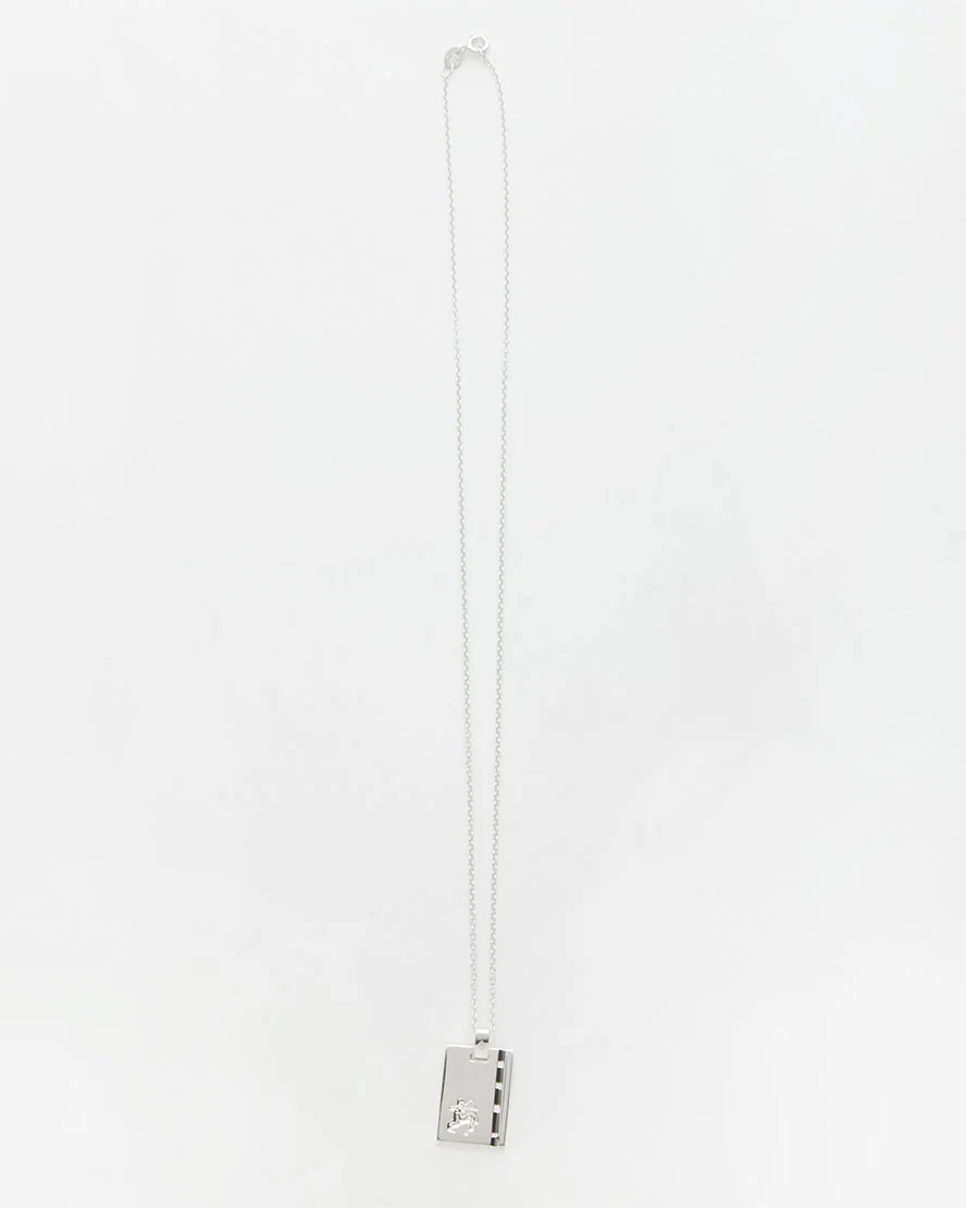Silver Star Sign Necklace - Image 3