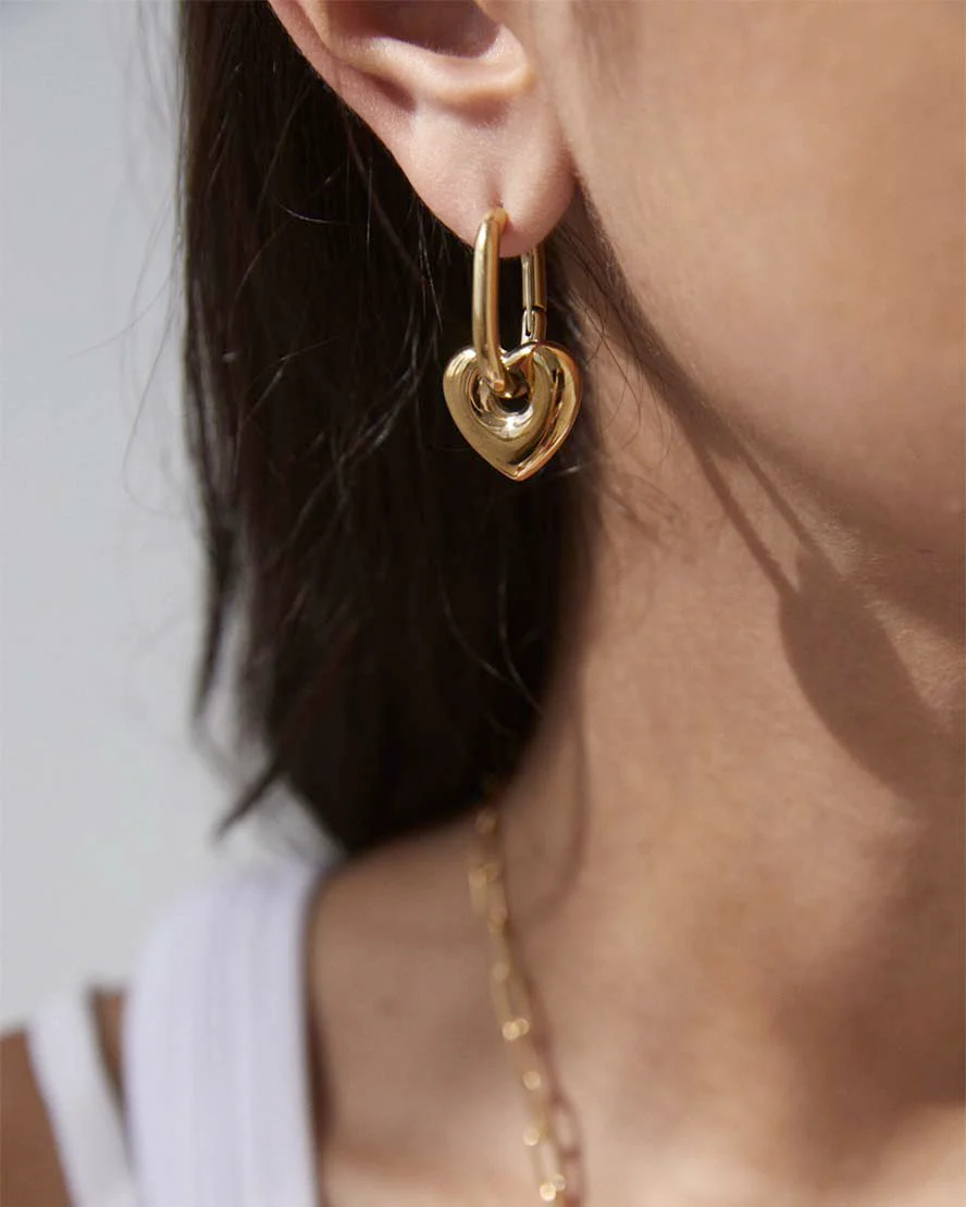 Tatum Earrings in Gold - Image 2
