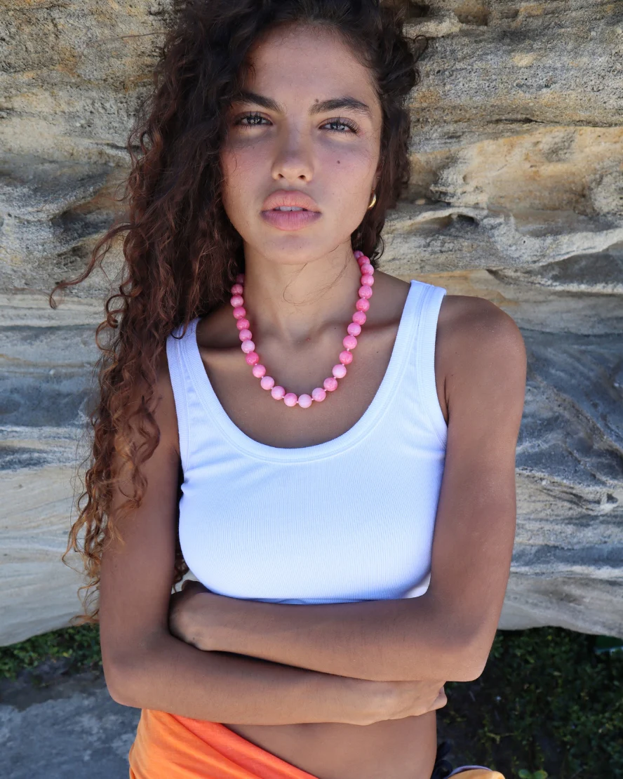 Tuscany Necklace Bubblegum - Image 5