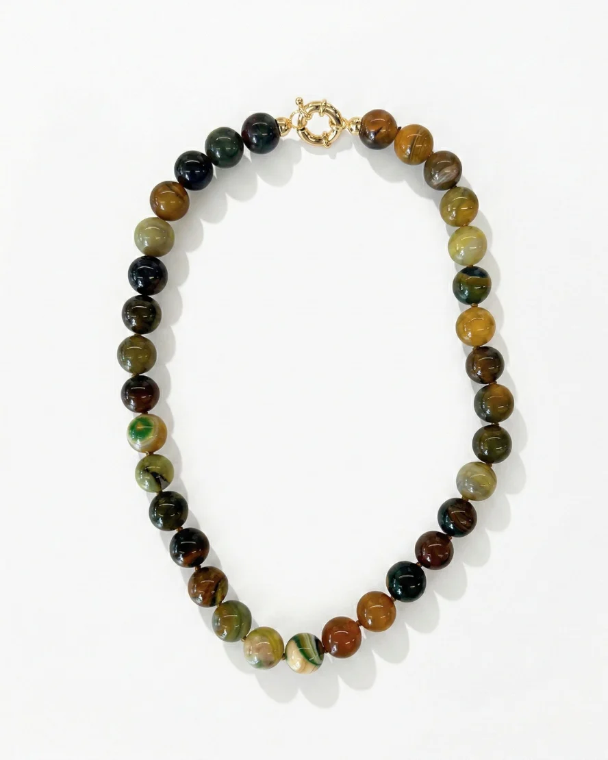 Tuscany Necklace Chartreuse