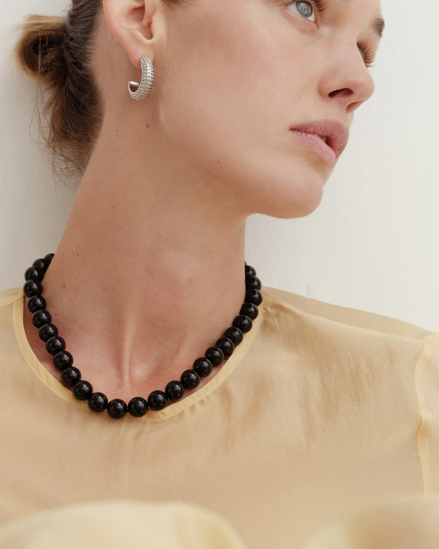 Tuscany Necklace in Black - Image 3