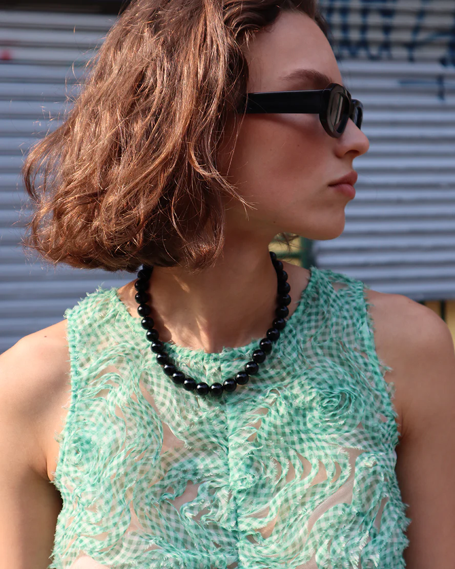 Tuscany Necklace in Black - Image 4
