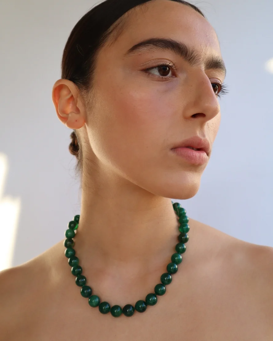 Tuscany Necklace in Forest - Image 3