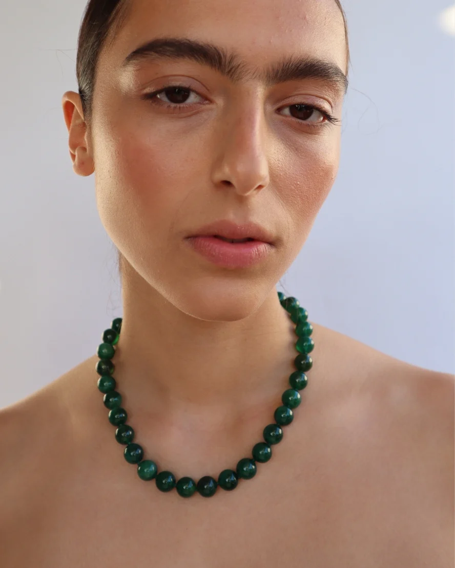 Tuscany Necklace in Forest - Image 4