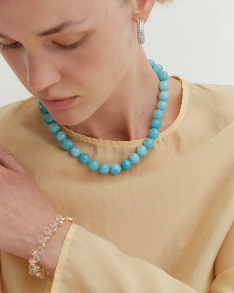 Tuscany Necklace in Turquoise - Image 4