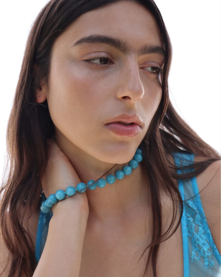 Tuscany Necklace in Turquoise - Image 7