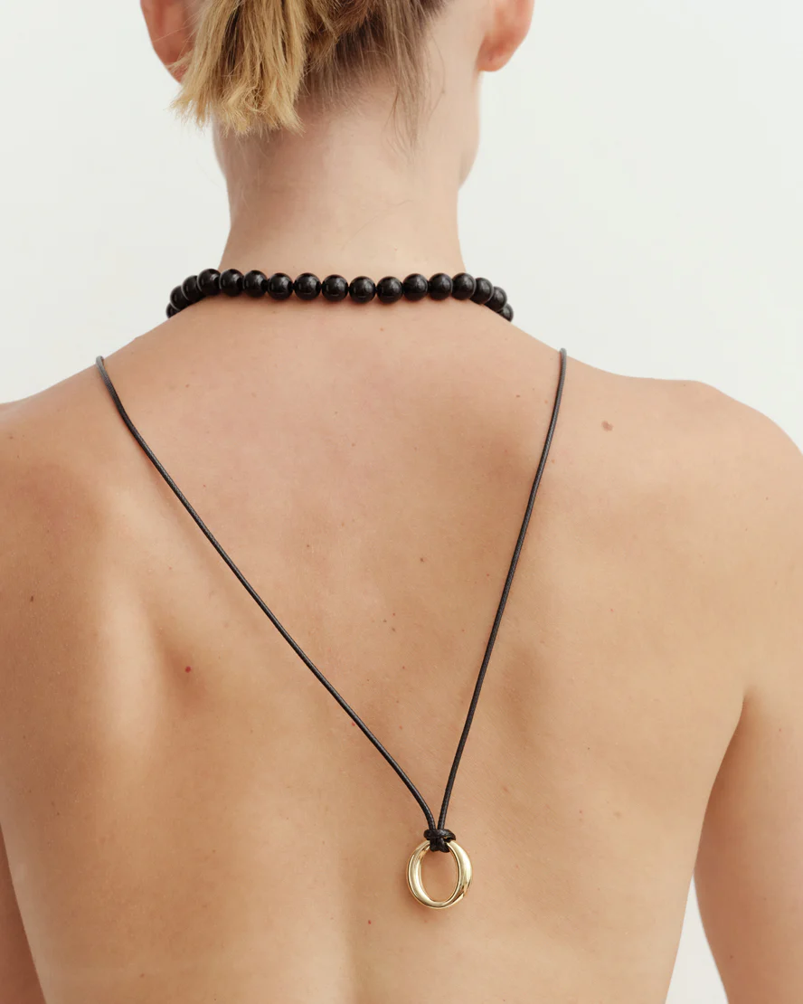 Zafira Necklace Gold - Image 2